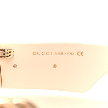 Gucci Acetate Round Sunglasses GG0629S Ivory 6 of 10