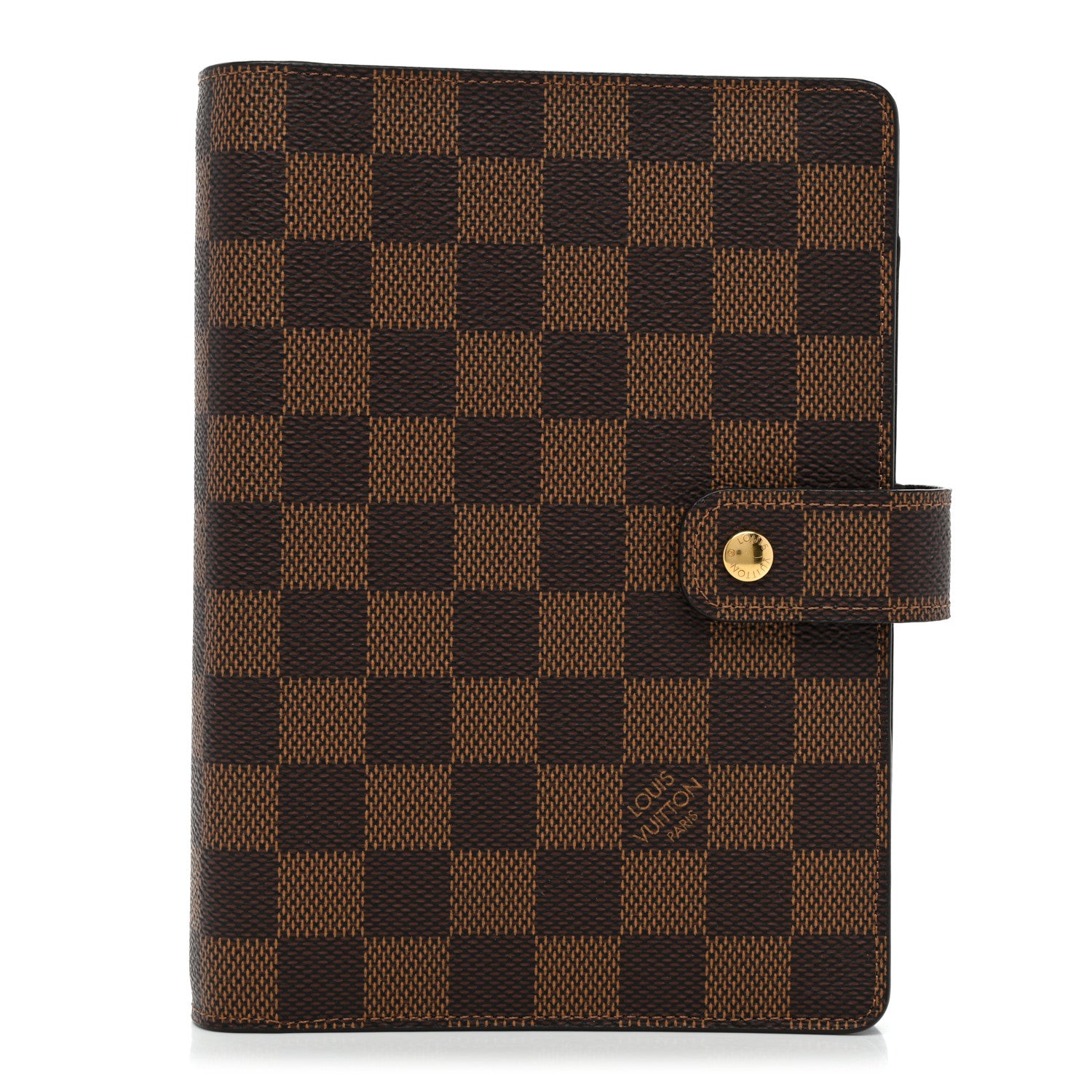 Louis Vuitton Damier Ebene Medium Ring Agenda Cover 1 of 8