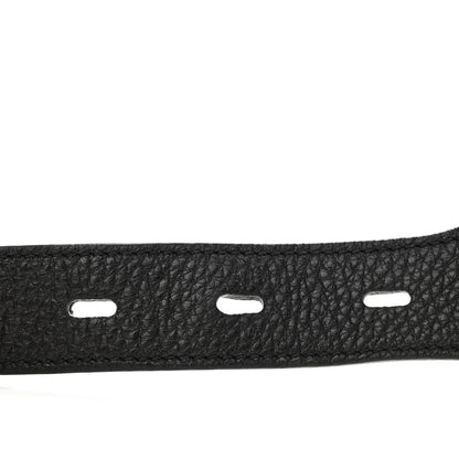 Prada Canvas Calfskin Logo Shoulder Strap Black White 6 of 7