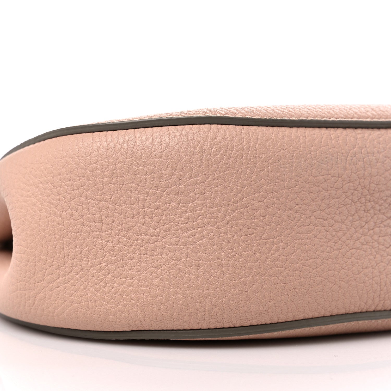 Chloe Grained Lambskin Mini Drew Shoulder Bag Cement Pink 7 of 8