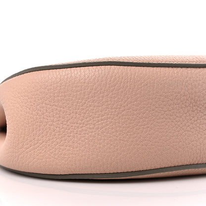 Chloe Grained Lambskin Mini Drew Shoulder Bag Cement Pink 7 of 8