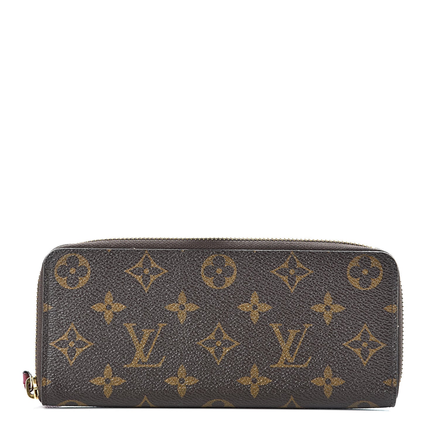 Monogram Clemence Wallet Fuchsia