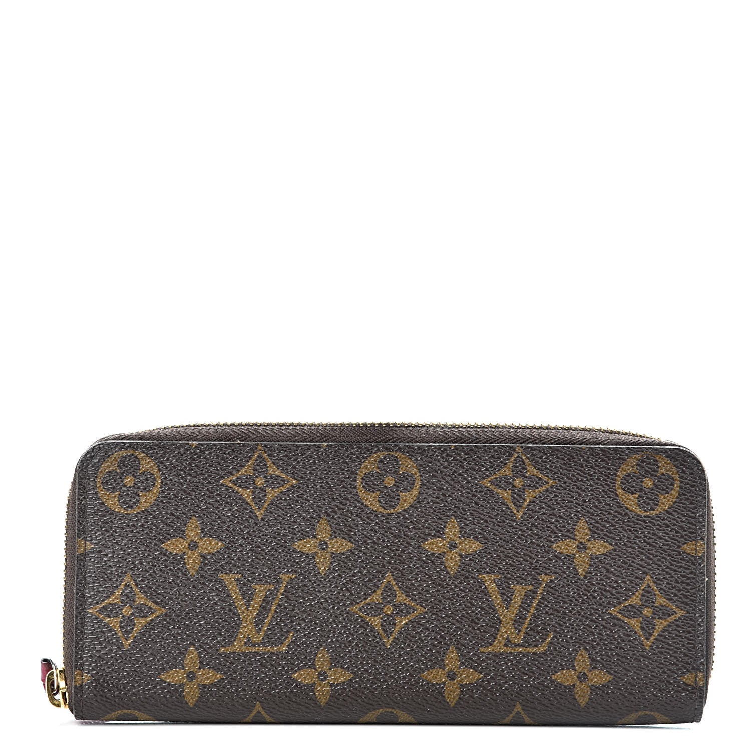 Louis Vuitton Monogram Clemence Wallet Fuchsia 1 of 7