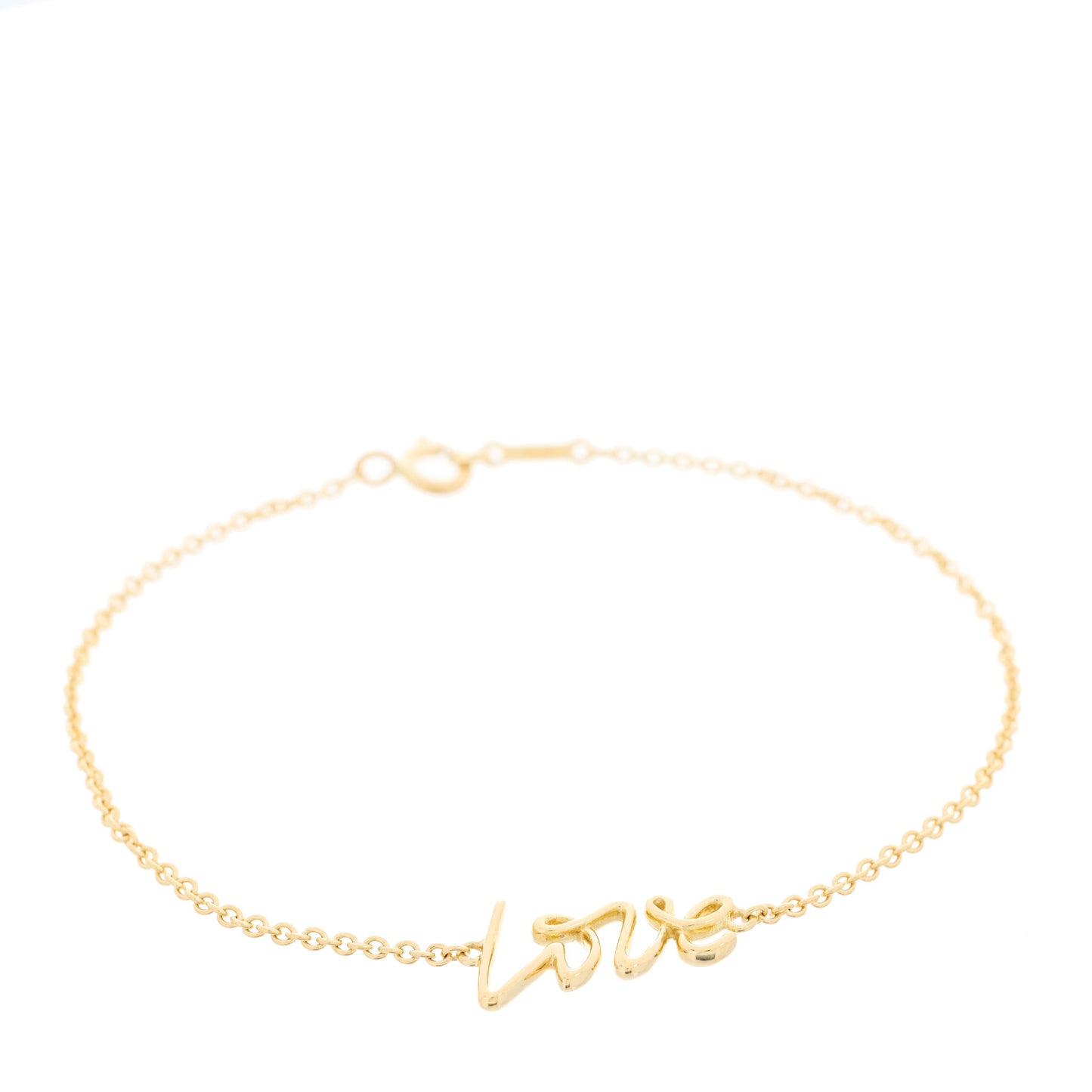 18K Yellow Gold Paloma Picasso Graffiti Love Bracelet