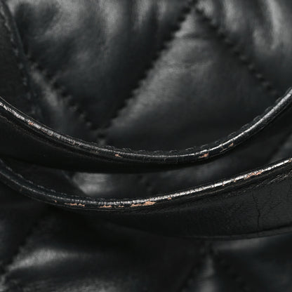 Chanel Lambskin Quilted Chanel 3 Maxi Tote Black 13 of 14