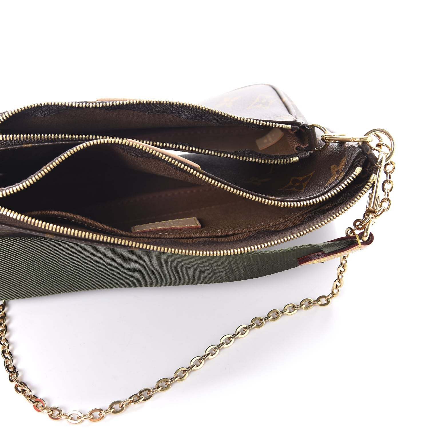 Louis Vuitton Monogram Multi Pochette Accessories Kaki 5 of 13