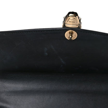 Bulgari Quilted Nappa Smooth Calfskin Serpenti Forever Diamond Blast Ivory 10 of 10