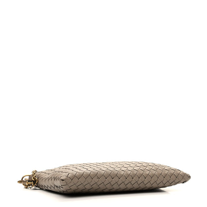 Bottega Veneta Nappa Intrecciato Crossbody Clutch Bag Limestone 4 of 10