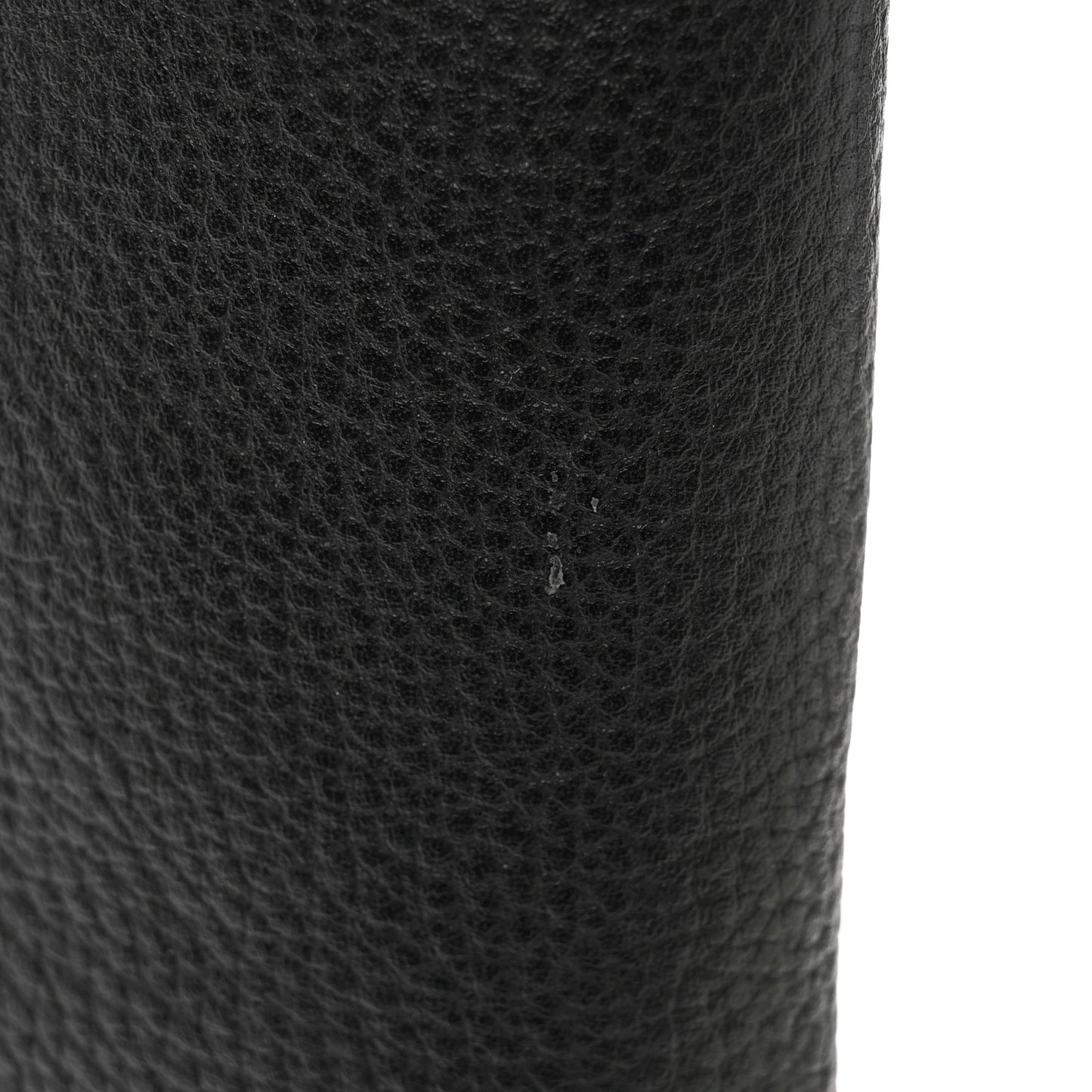 Austin Calfskin Interlocking G Knee High Boots 37 Black