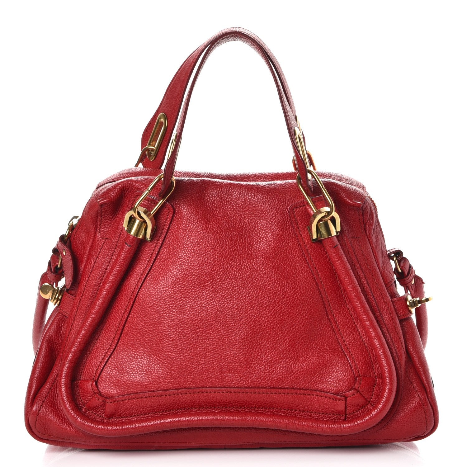 Chloe Calfskin Medium Paraty Holly Berry 1 of 13