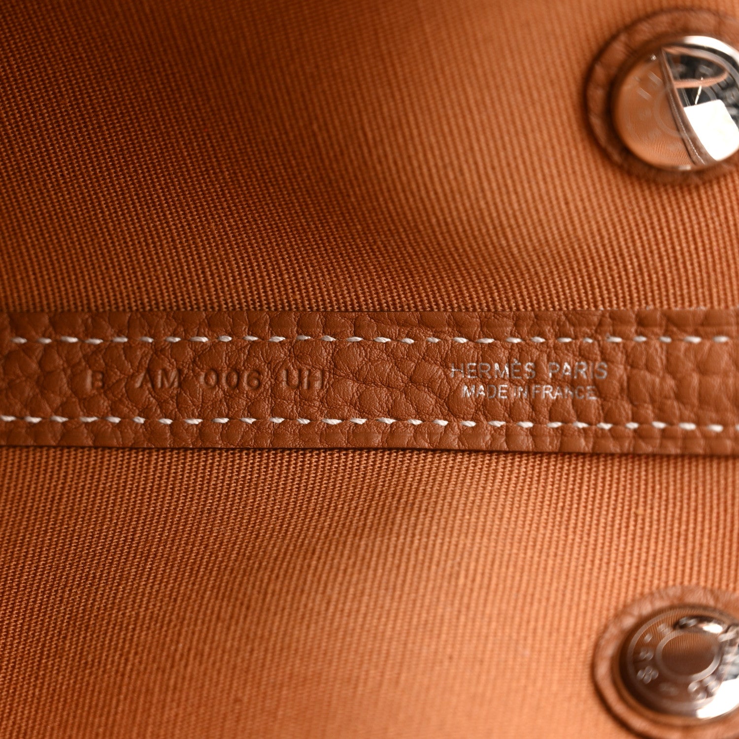 Hermes Toile Militaire Vache Country Garden Party 30 TPM Magnolia Dune Gold 6 of 10