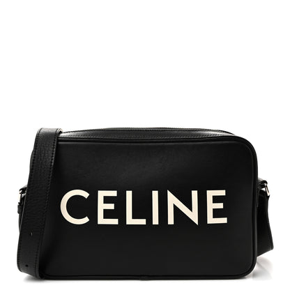 Celine Smooth Calfskin Medium Messenger Bag Black 1 of 12