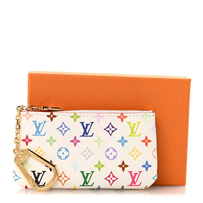 Louis Vuitton LV X TM Monogram Multicolor Key Pouch White 9 of 9