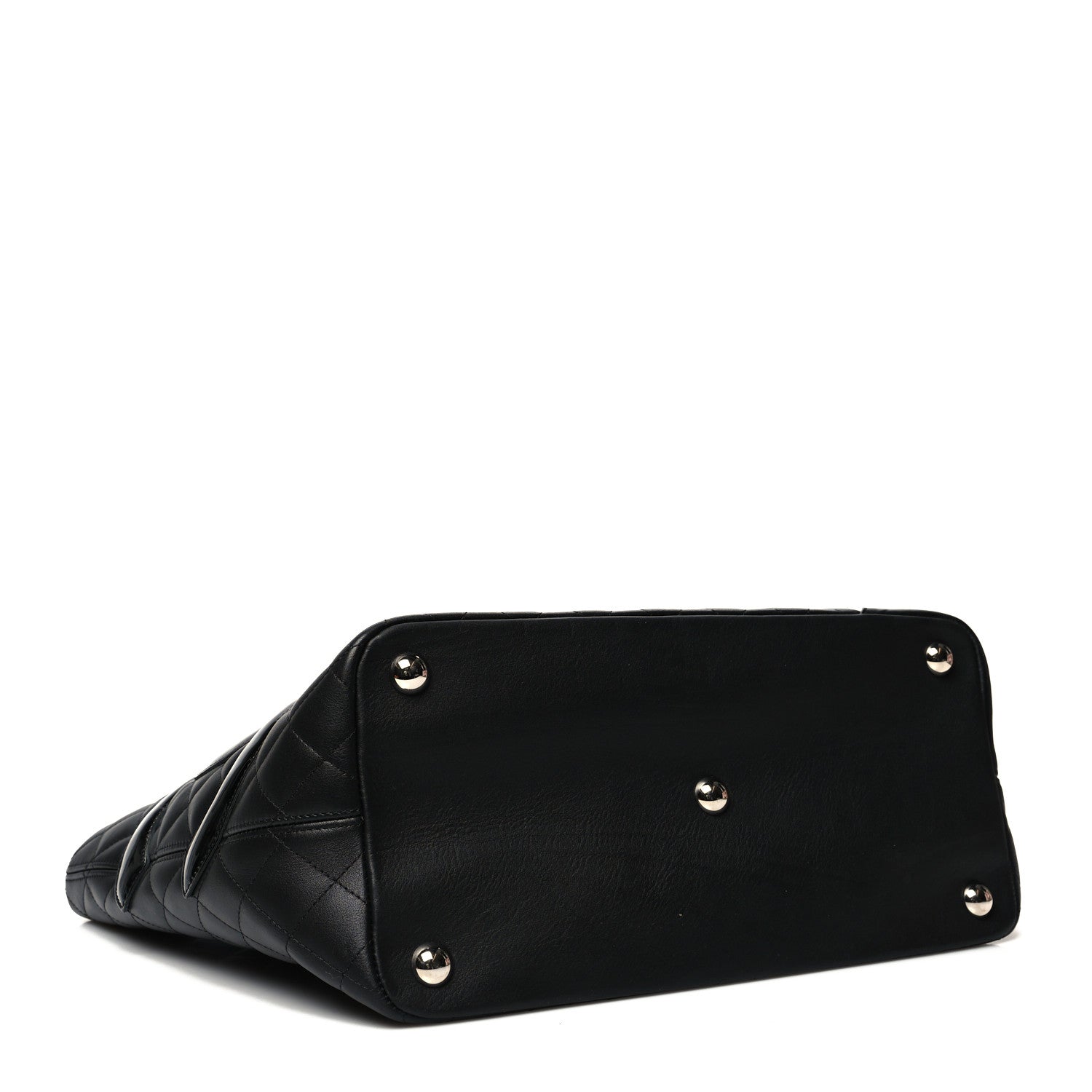 Chanel Calfskin Quilted Large Cambon Tote Black 4 of 11