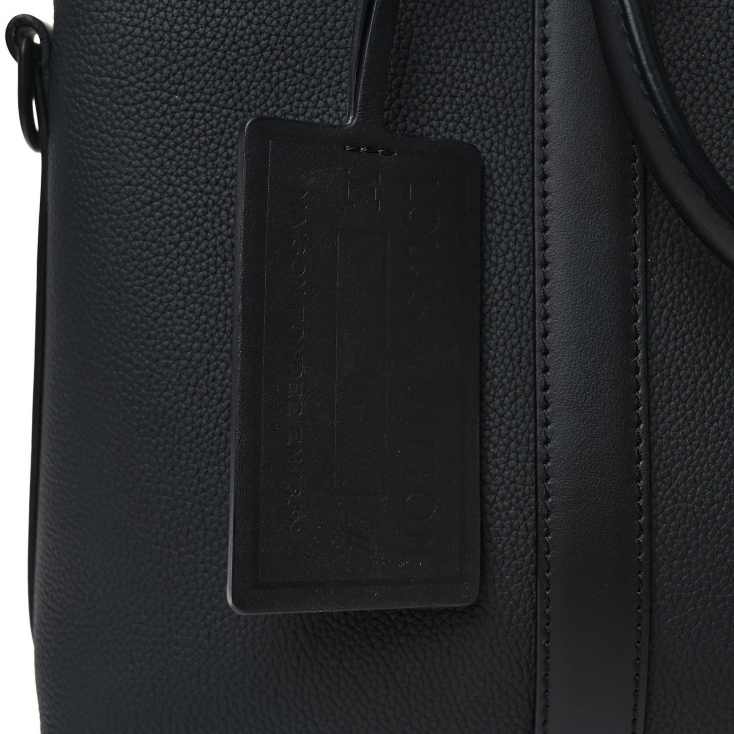 Calfskin Aerogram Takeoff Briefcase Black