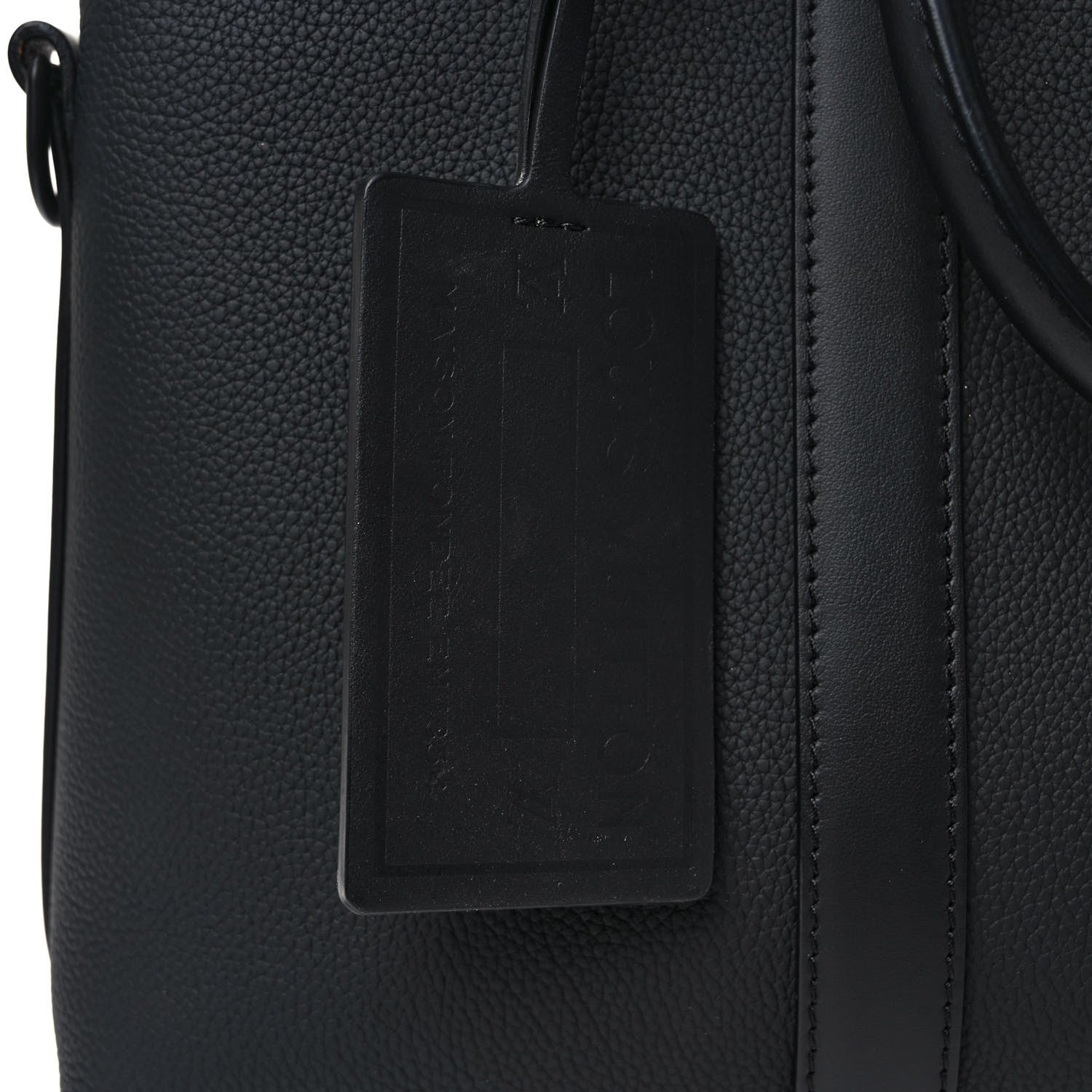 Louis Vuitton Calfskin Aerogram Takeoff Briefcase Black 10 of 10