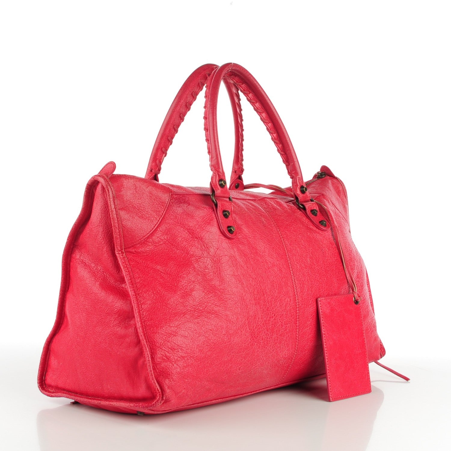 Balenciaga Agneau Classic Hardware Work Rose Thulian 3 of 7