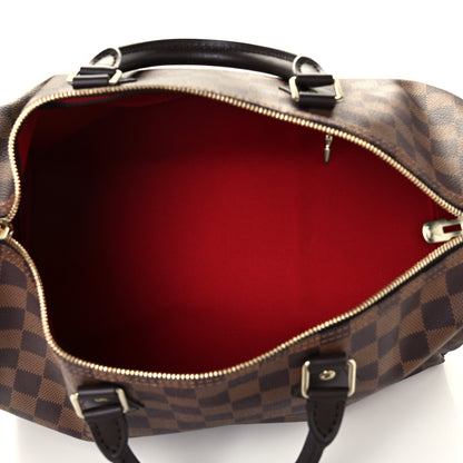 Louis Vuitton Damier Ebene Speedy Bandouliere 35 5 of 10