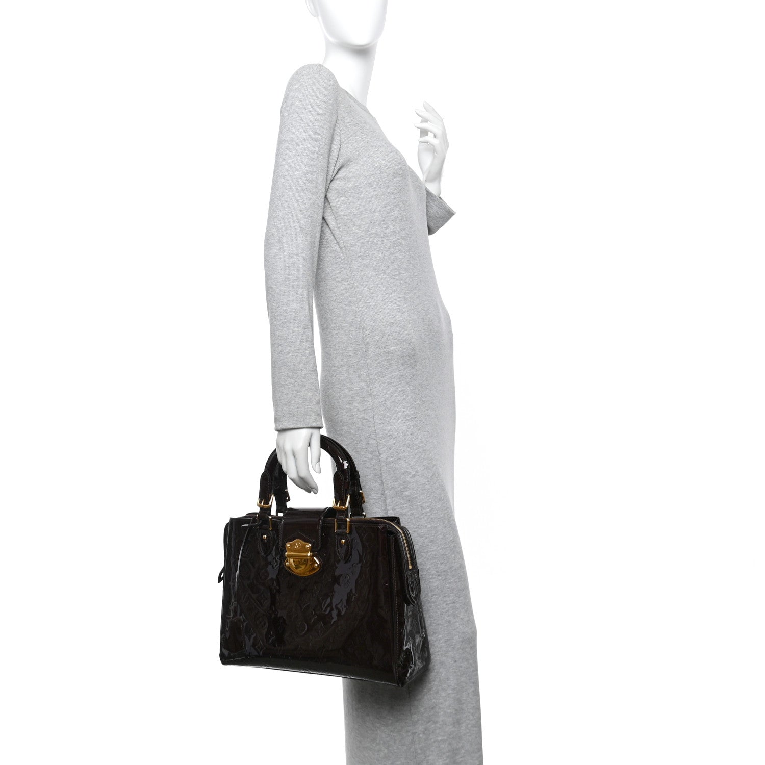 Louis Vuitton Vernis Melrose Avenue Amarante 2 of 9