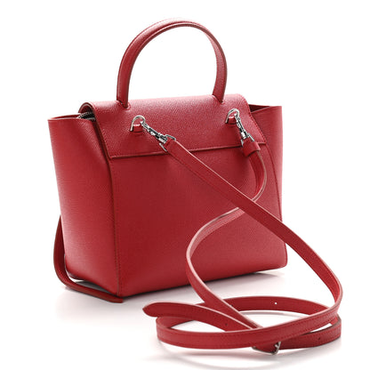 Celine Grained Calfskin Nano Belt Bag Coquelicot 2 of 8
