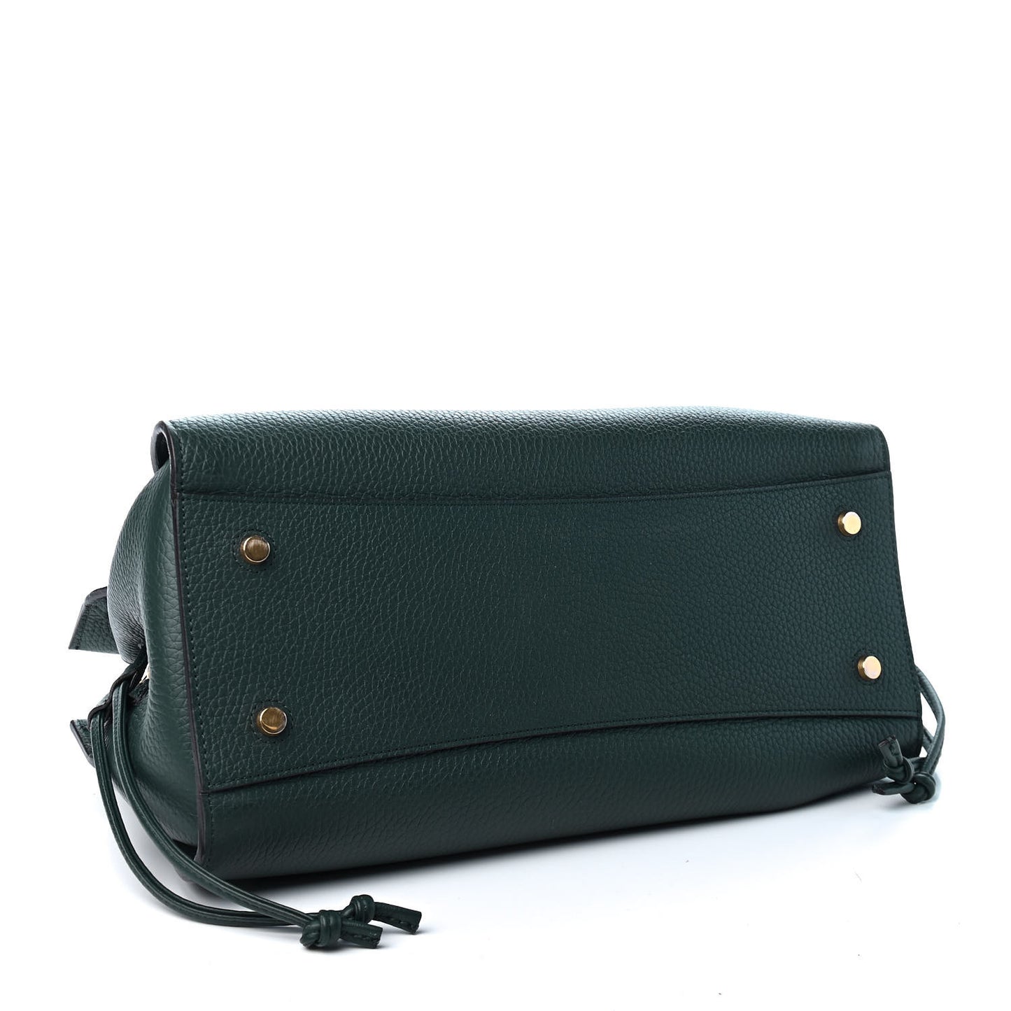 Heavy Grain Iris Tote Mulberry Green