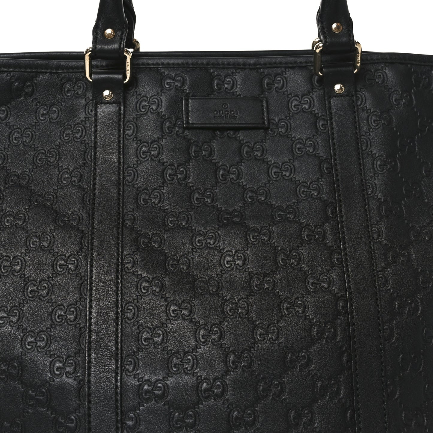 Guccissima Medium Joy Tote Bag Black