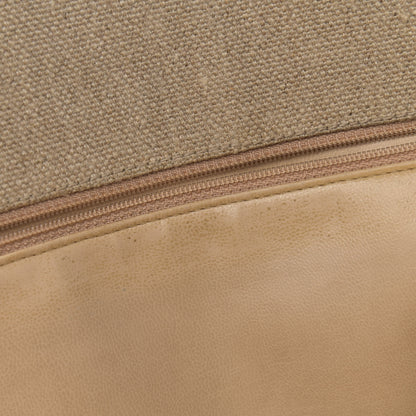 Chanel Linen CC Tote Beige 16 of 18