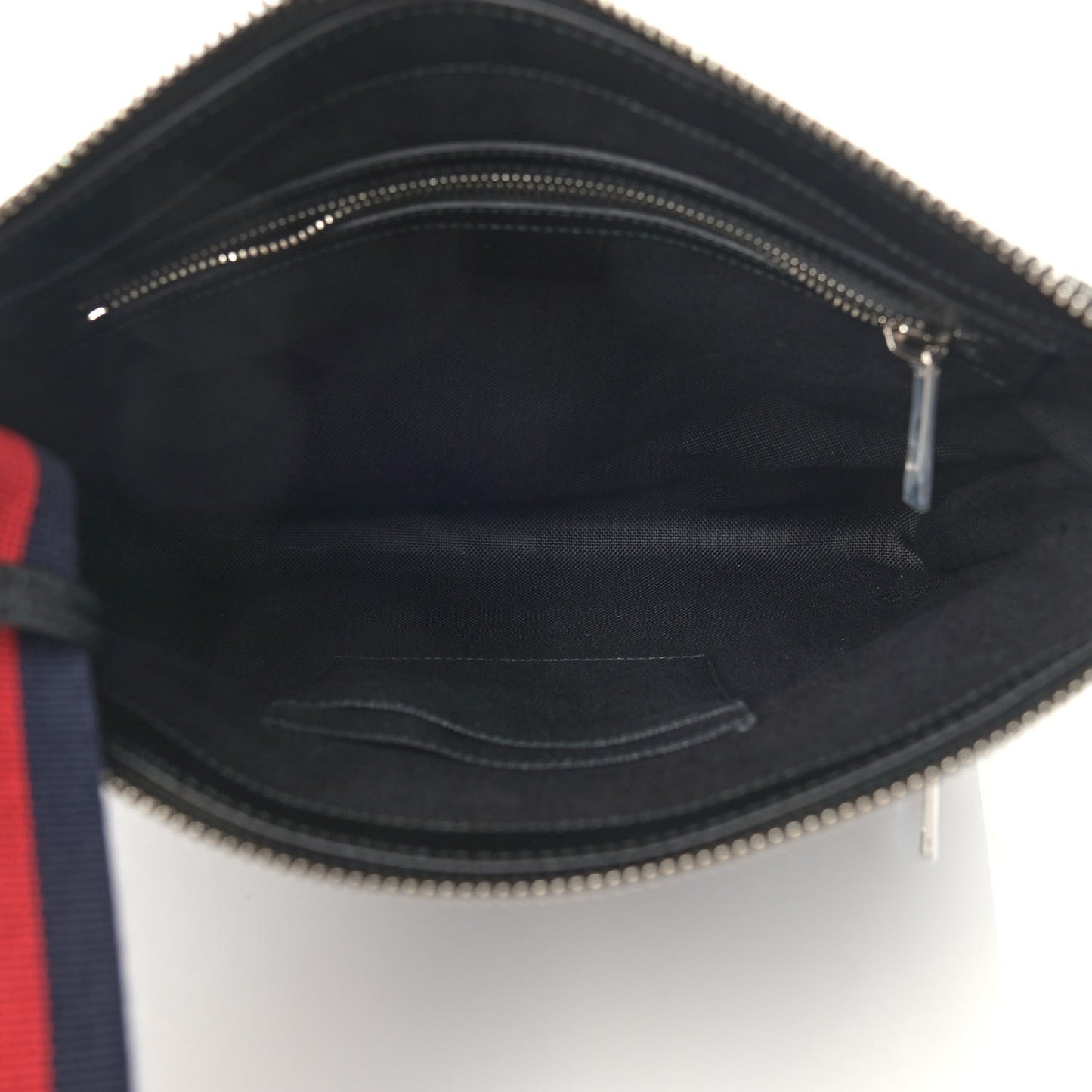 GG Supreme Monogram Tigers Web Messenger Bag Black Multicolor