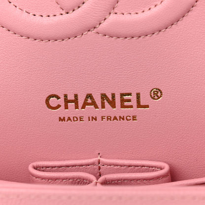 Chanel Caviar Quilted Medium Double Flap Pink 5 of 8