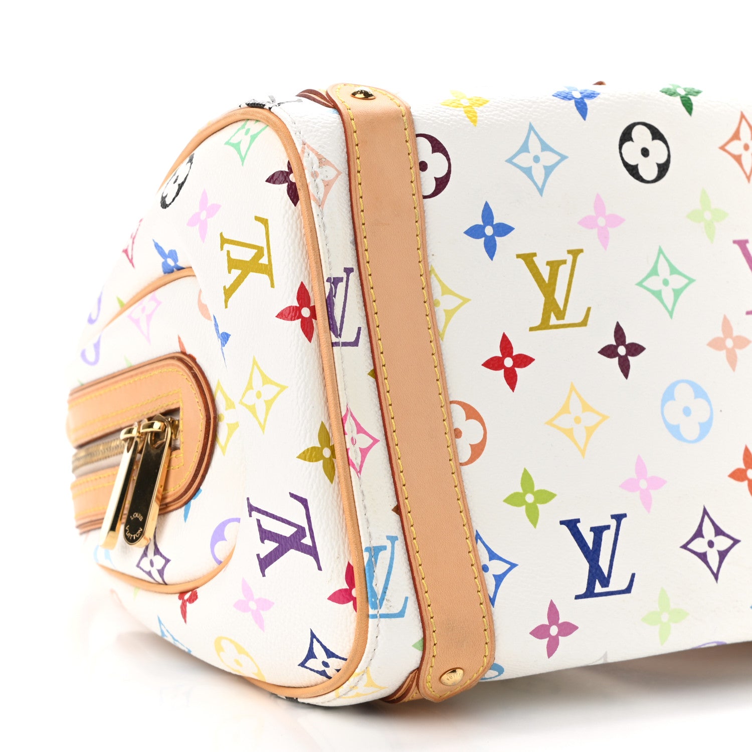 Louis Vuitton Monogram Multicolor Priscilla White 7 of 12
