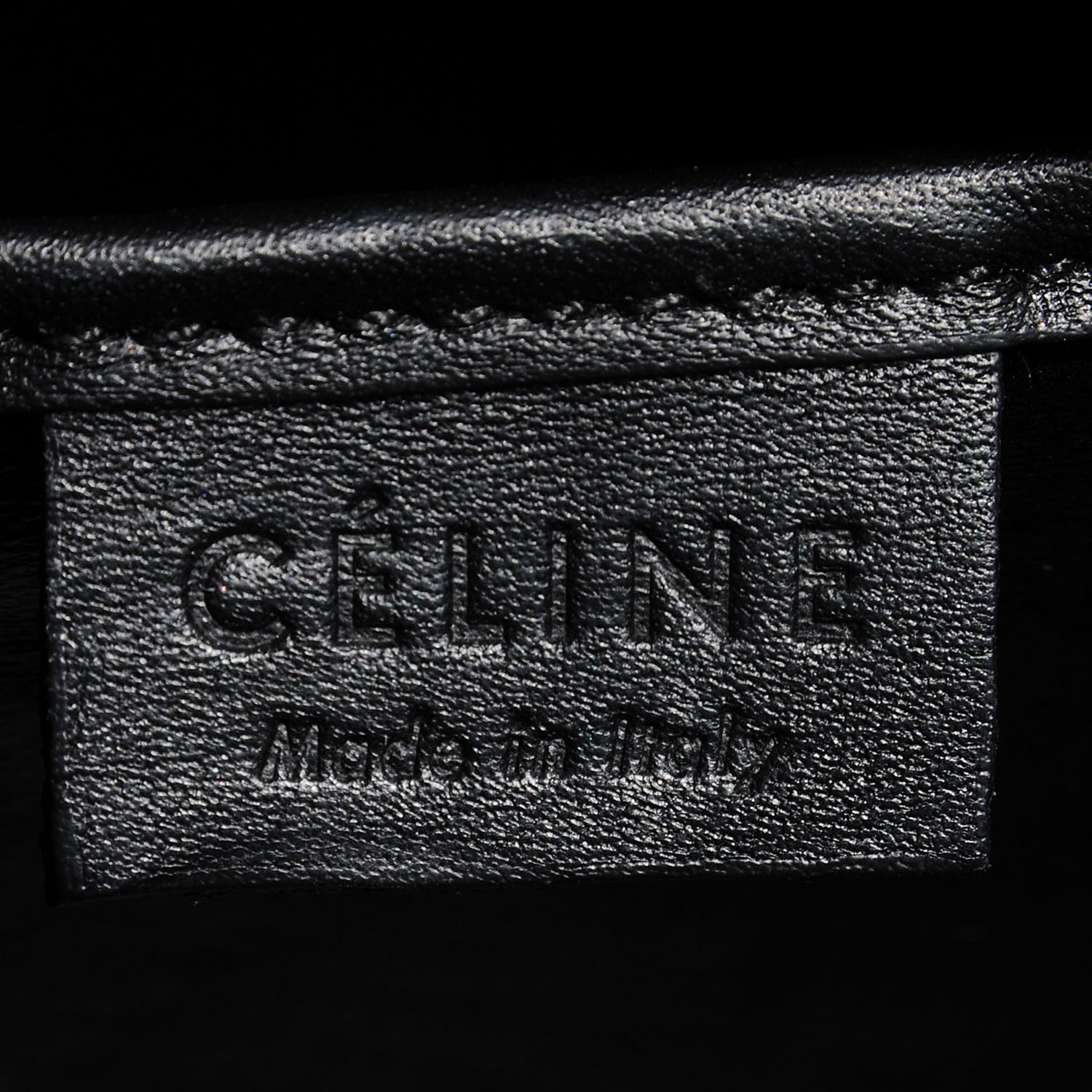 Celine Smooth Calfskin Nano Luggage Black 6 of 8