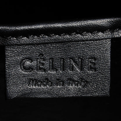 Celine Smooth Calfskin Nano Luggage Black 6 of 8