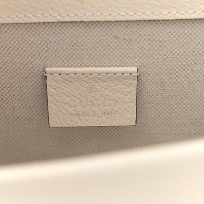 Gucci Textured Calfskin Crystal Mini Dionysus Shoulder Bag Mystic White 5 of 11