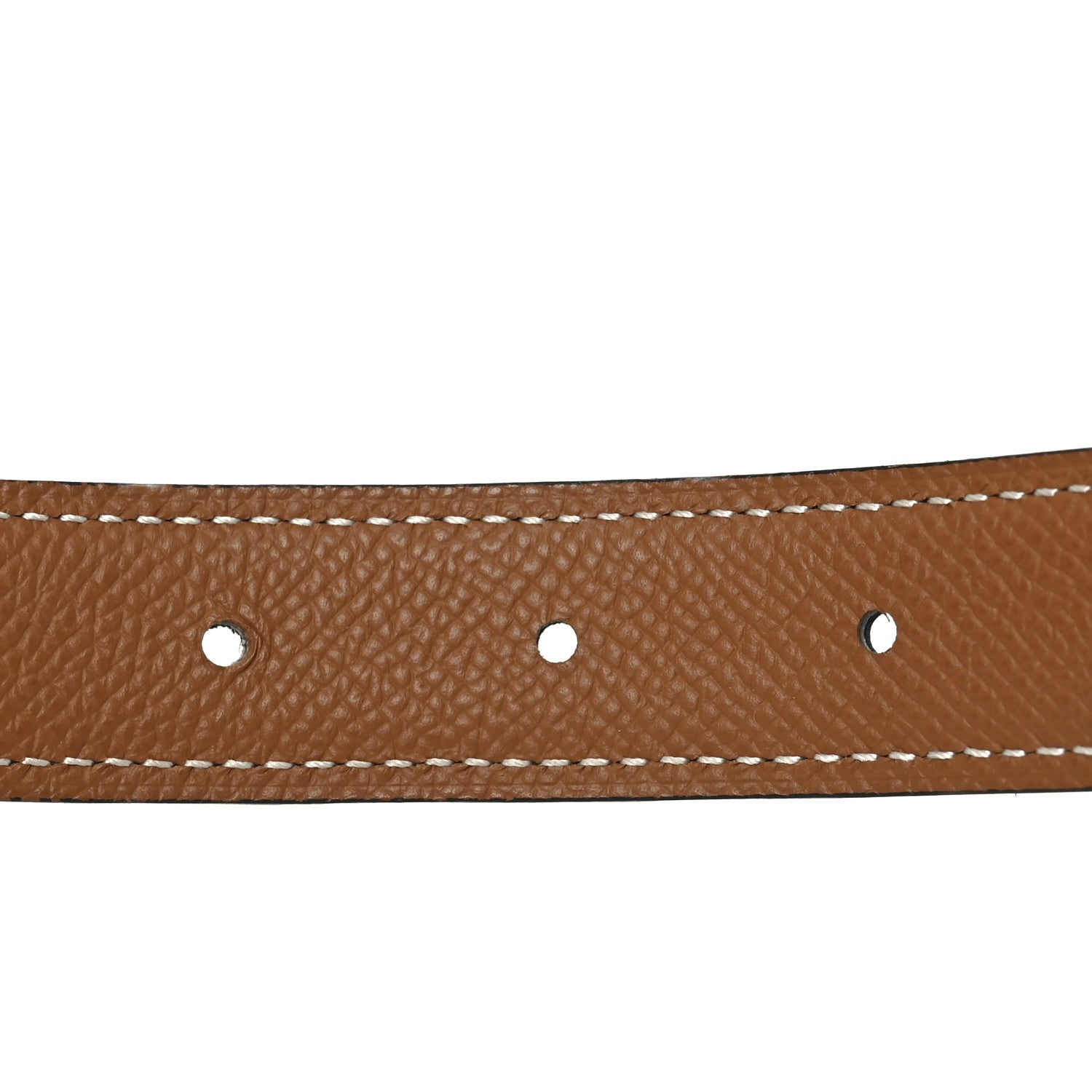 Hermes Epsom Swift 24mm Collier De Chien CDC Belt 90/36 Black Gold 3 of 5