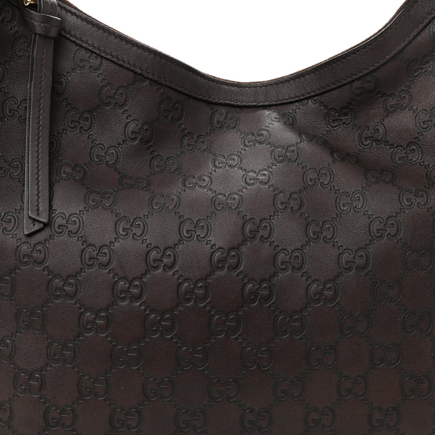 Guccissima Small Miss GG Hobo Brown