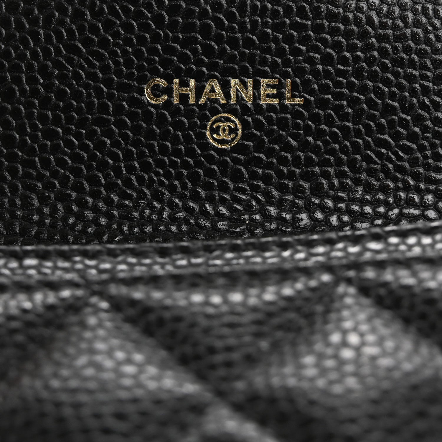 Chanel Caviar Quilted Flap Card Holder Wallet Black 6 of 10