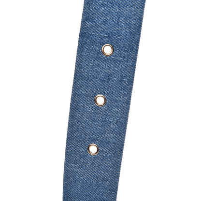Chanel Denim CC Belt 75 30 Blue 5 of 8
