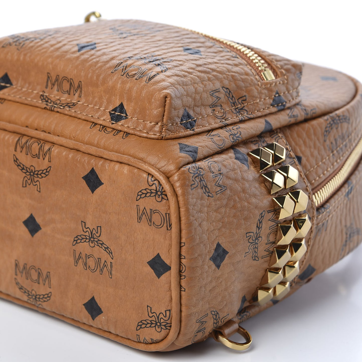 Visetos Side Stud X-Mini Stark Bebe Boo Backpack Cognac