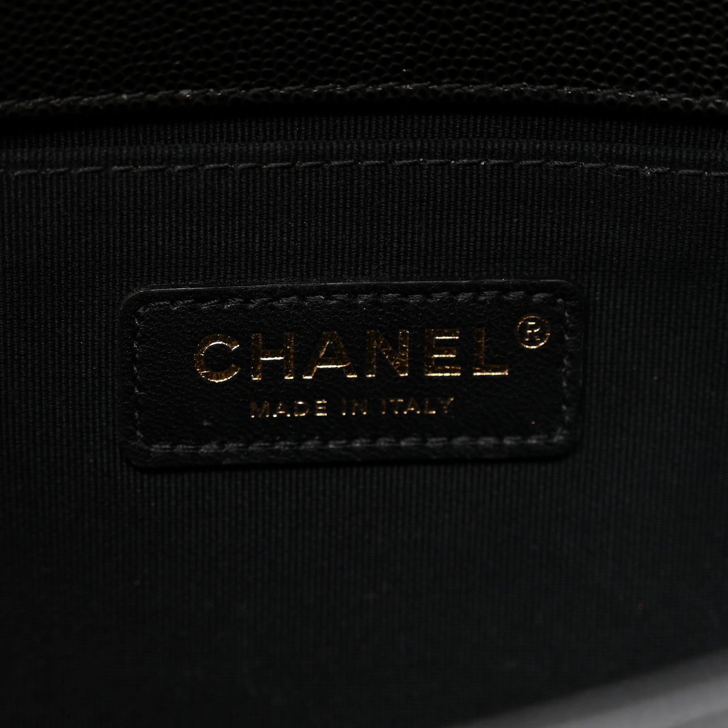 Chanel Caviar Quilted Medium Boy Flap Black 6 of 11