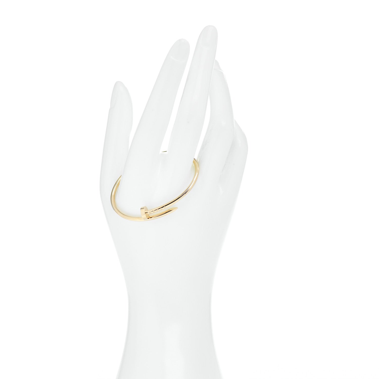 Cartier 18K Yellow Gold Small Juste Un Clou Bracelet 14 2 of 6