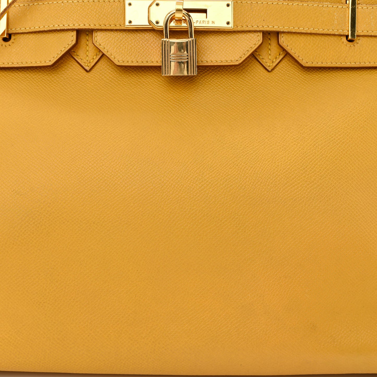 Epsom Birkin 35 Jaune