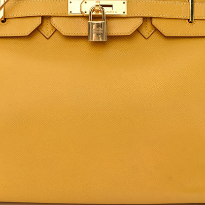 Hermes Epsom Birkin 35 Jaune 25 of 32