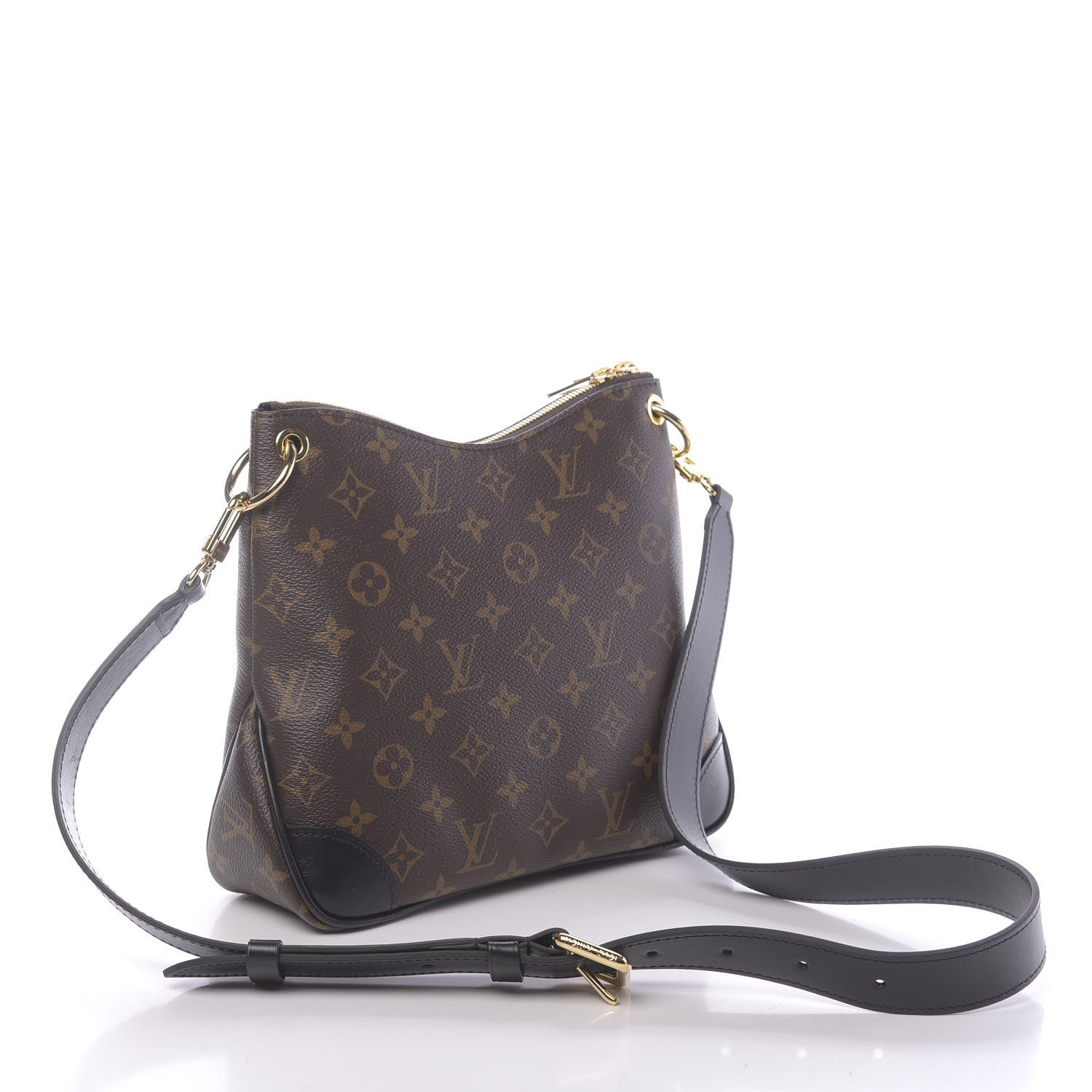 Louis Vuitton Monogram Odeon PM Black 3 of 10