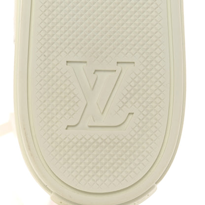 Louis Vuitton Technical Fabric Calfskin Monogram Printed Stellar Sneaker Boots 40 Pink 8 of 9