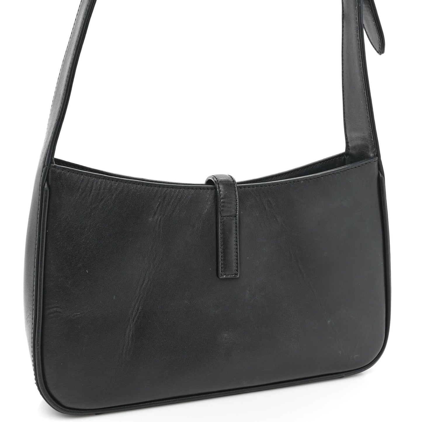 Smooth Calfskin Le 5 A 7 Hobo Black