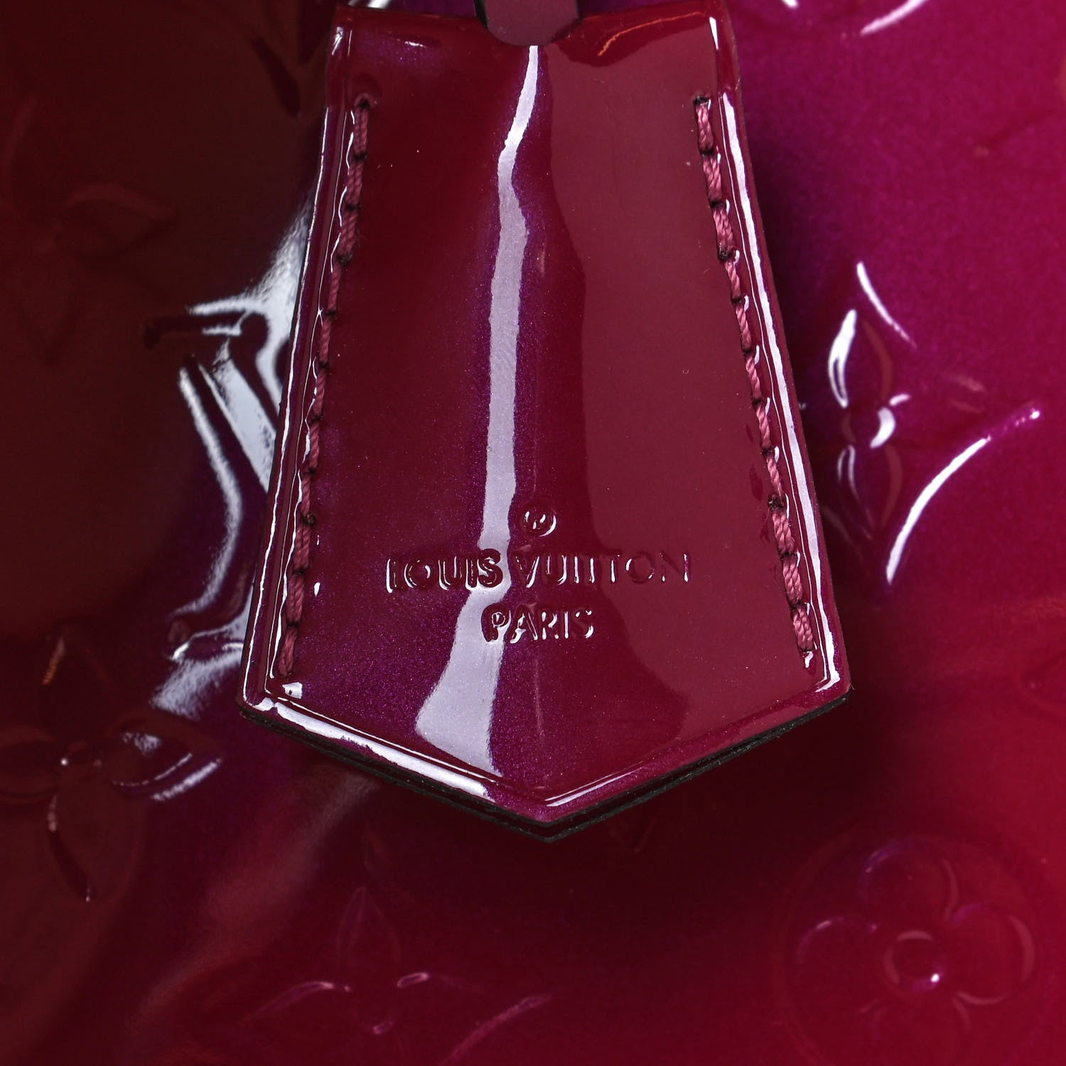 Louis Vuitton Vernis Alma PM Magenta 7 of 11