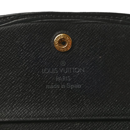 Louis Vuitton Epi Porte-Monnaie Tresor Wallet Black 8 of 10