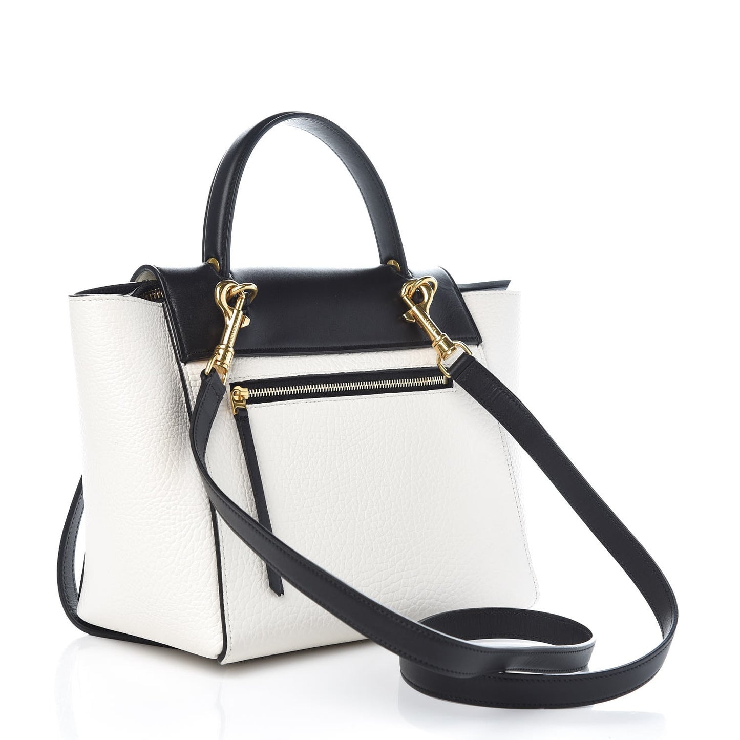 Bullhide Micro Belt Bag Black White