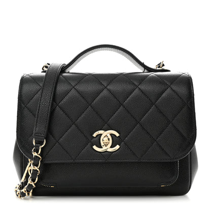 Chanel Caviar Quilted Medium Business Affinity Flap Black 1 of 12