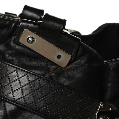 Chanel Lambskin Quilted Tote Black 12 of 14